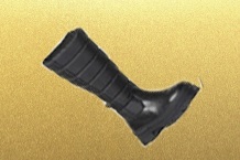 ein brauner stiefel