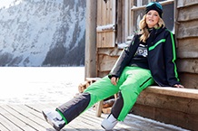 Femme en vêtements de sport